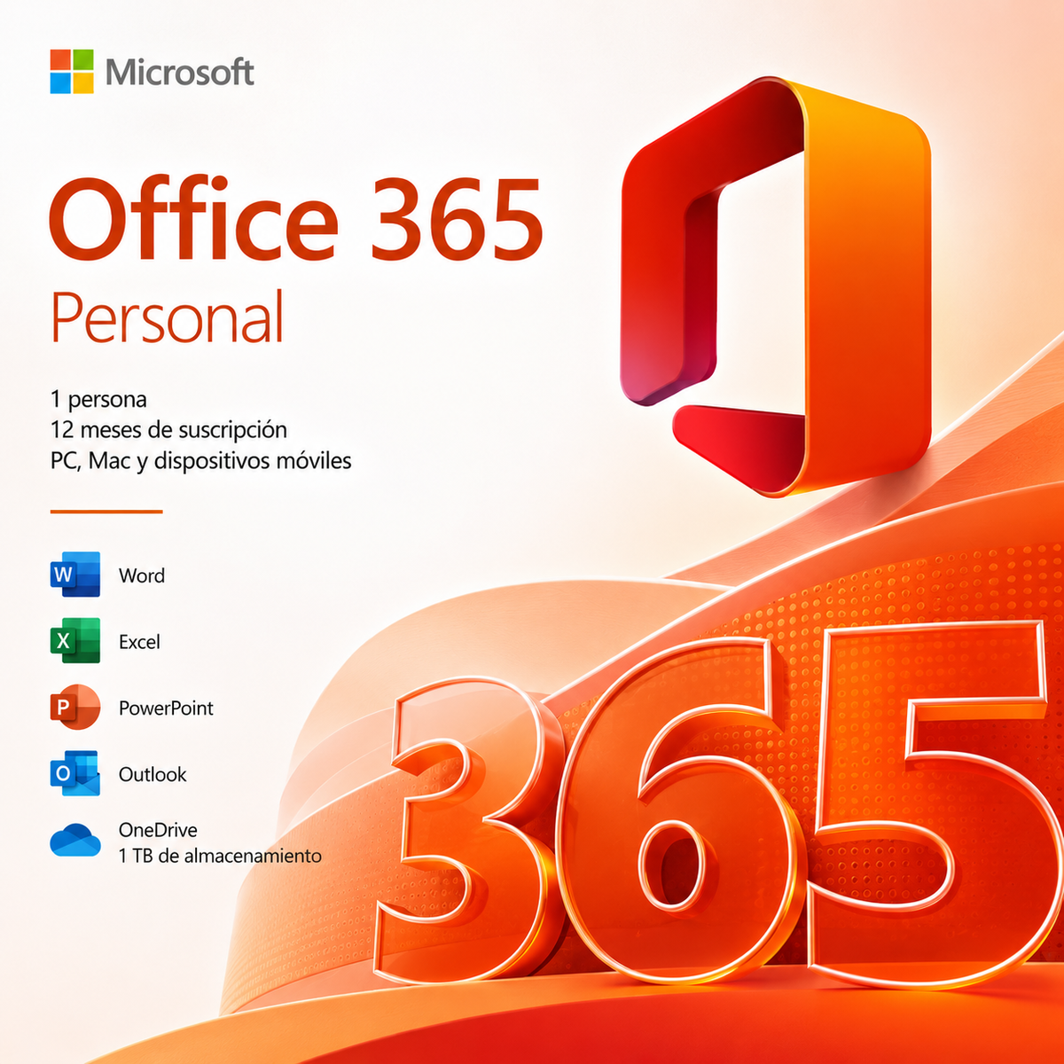 Microsoft 365 – 5 Devices – 1 Year